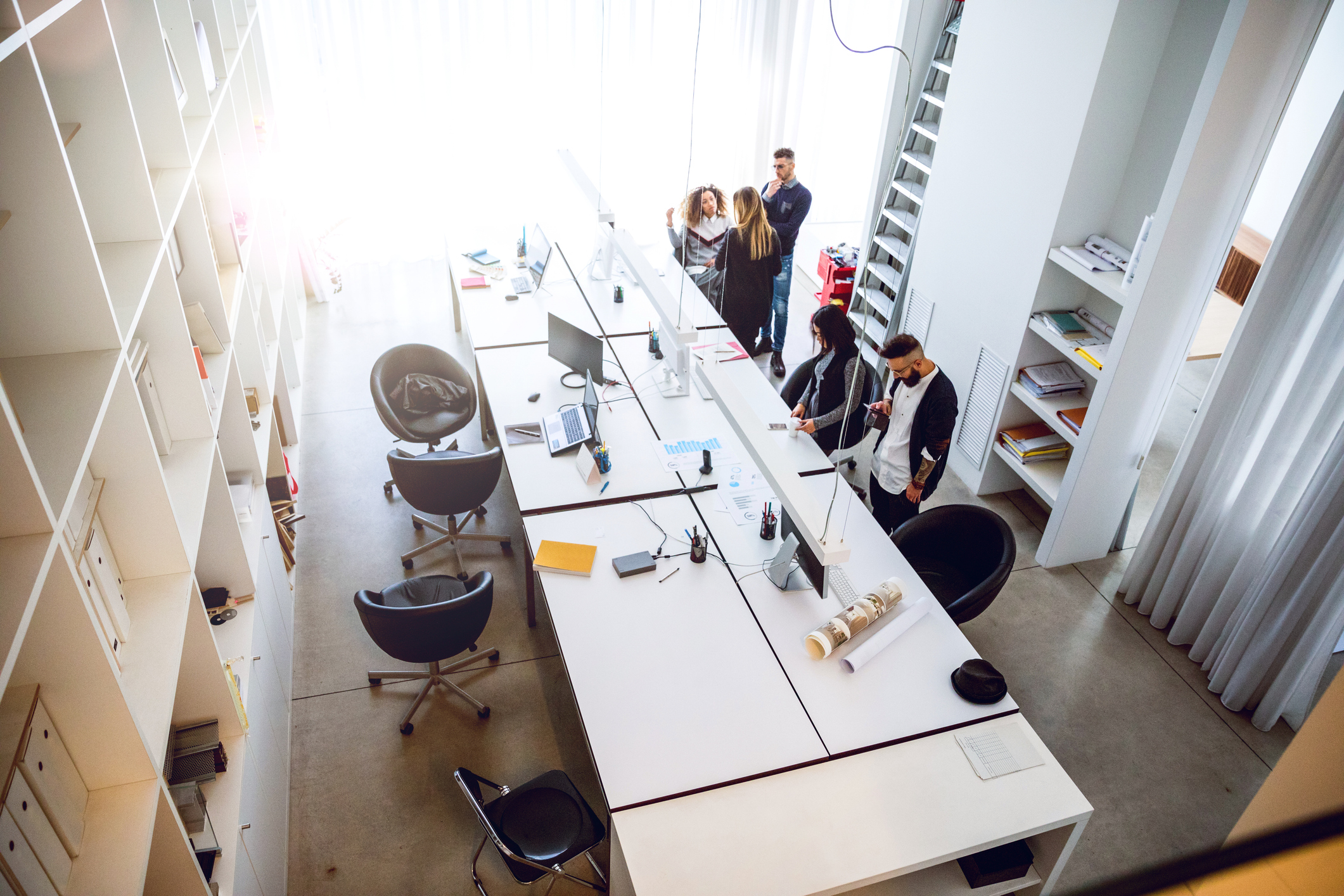 Arbeitsorganisation Desksharing